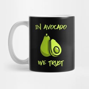 Avocado Funny Vegan Mug